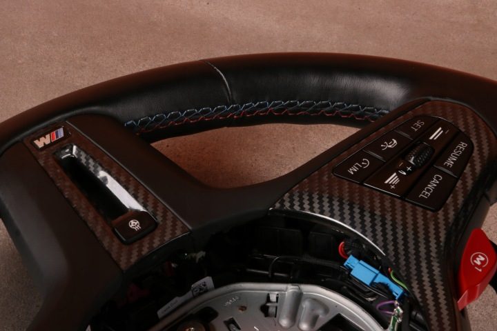 BMW M2 G87 M3 G80 G81 M4 G82 G83 РУЛЬ M-POWER С ПОДОГРЕВОМ ЛЕПЕСТКА АССИСТЕНТ, фото 15