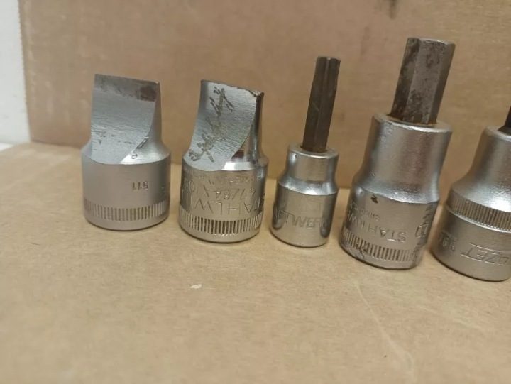 Комплект инструментов 1/2" INHEX 4-19mm 10-elementowy в кейсе ABS Stahlwille, фото 4
