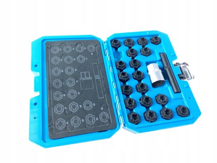 Комплект инструментов для wypinania, секретки болтов колес KS TOOLS BT691050, фото 3