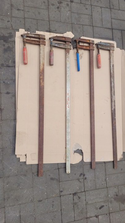 СТРУБЦИНА ŚCISKI СТОЛЯРНАЯ STOLARSKIE 200X50 колодки с żeliwa ciągliwego, фото 5