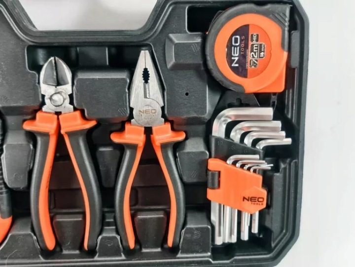 NEO TOOLS Комплект Инструментов Универсальный 60 шт. Торцевые головки Биты 10-200, фото 6