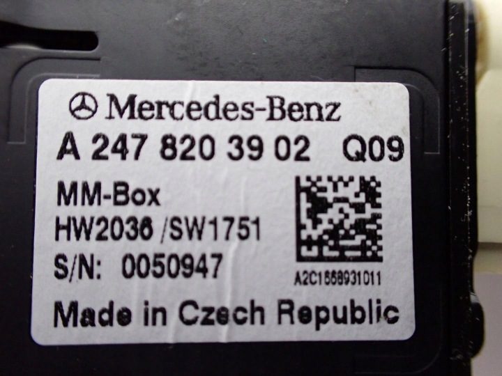 MERCEDES GLA 200 II H247 Разъем USB A2478203902, фото 5