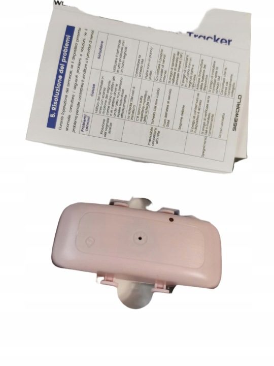 SEEWORLD трекер GPS tracker система różowy для PSA kota, фото 1