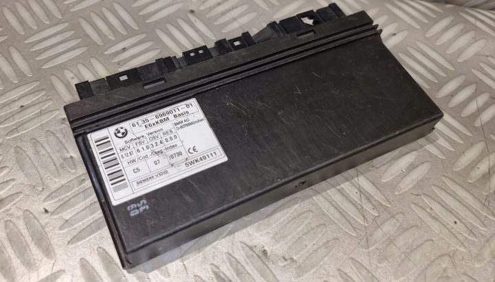 BMW E60 E61 E63 E64 модуль кузова блок комфорта KBM 6969011 5WK49111, фото 2