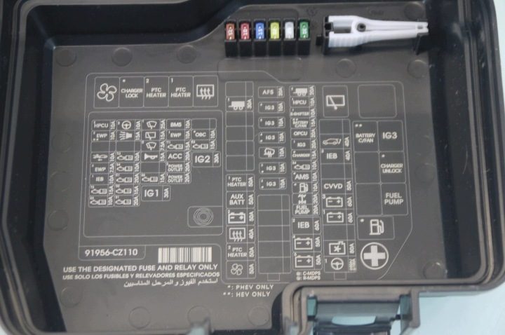 Tucson IV NX4 1.6 T-GDI 25 г. Hybri блок предохранителей 919A5-N9000, фото 7