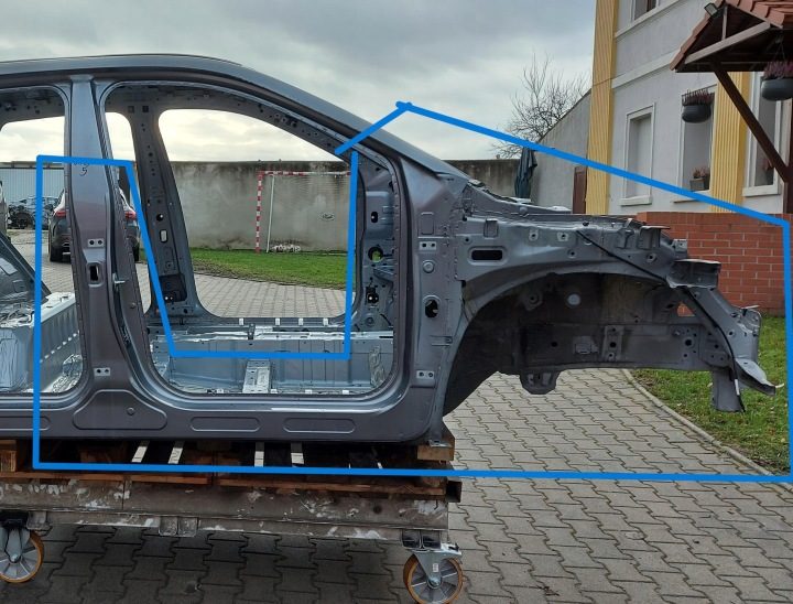 Chery Omoda 5 2024 четверть длинная правая передняя стойка средняя, фото 1