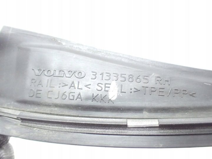 МОЛДИНГ ЛОБОВОГО СТЕКЛА ПЕРЕДНЕГО ПРАВЫЙ 31335865 VOLVO S60 II 13 г., фото 7