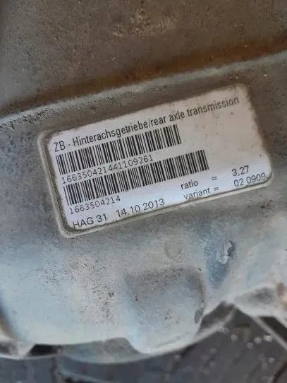 Mercedes-Benz ML W166 2014 Задний дифференциал, фото 5