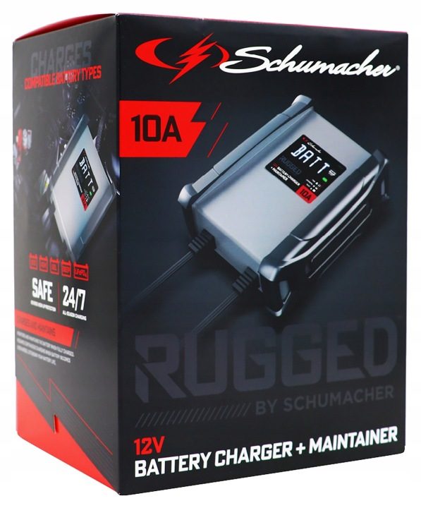 Зарядное устройство Schumacher 10A Rugged 12V SPX460, фото 16