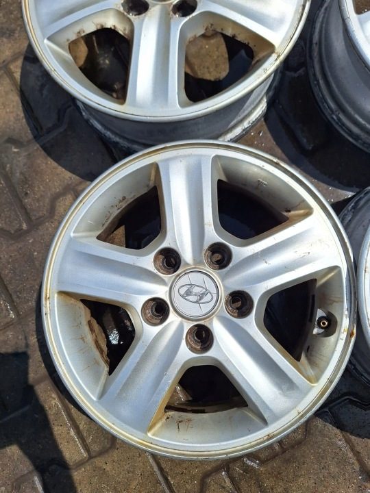4× Литой диск Hyundai OE I30 5.5" x 15" 5x114.3, фото 3
