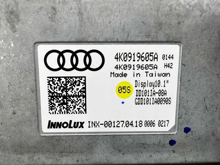 AUDI A6 C8 4K ЭКРАН МАГНИТОЛЫ ДИСПЛЕЙ НАВИГАЦИЯ 4K0919605A 10,1" 4K0919605A, фото 6