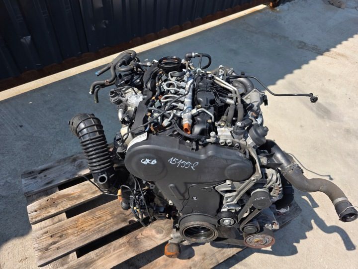 ДВИГАТЕЛЬ В СБОРЕ AUDI A5 8T A4 B8 Q5 SEAT 2.0 TDI CJC CJCB ОРИГИНАЛ *2 !!!, фото 2