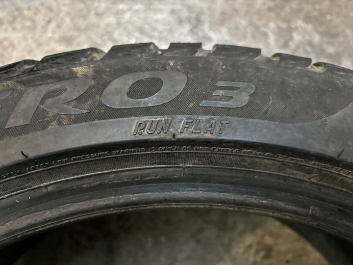 Шина зимняя Pirelli Winter SottoZero 3 225/45R18 95 H сцепление на снегу (3PMSF), защита диска, Run Flat, усилитель (XL) * - BMW, фото 11