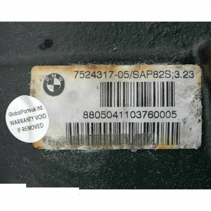 BMW E87 E90 118i 318i N46 323i Дифференциал Мост Задний 3.23 7524317, фото 2