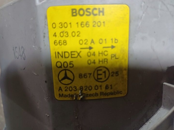 ФАРА ЛЕВАЯ ПЕРЕДНЯЯ MERCEDES W203 ЕВРОПА, фото 12