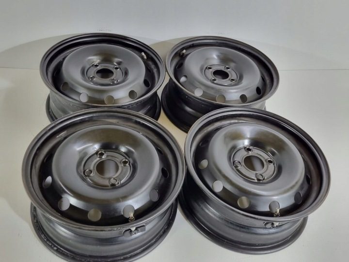 4× Штампованный диск Renault OE 6.0" x 15" 4x100 ET 50, фото 3