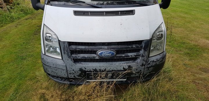МОЛДИНГ СТЕКЛА ПЕРЕДНИЙ НАРУЖНЫЙ СТОЙКИ FORD TRANSIT MK7 06-13 ОРИГИНАЛЬНЫЙ, фото 7