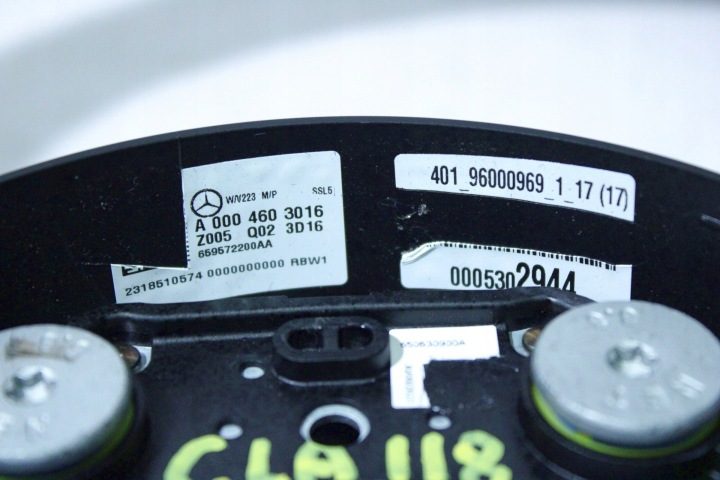 MERCEDES CLA 118 W118 РУЛЬ MULTIFUNCYJNA красный строчка A0004603016, фото 10