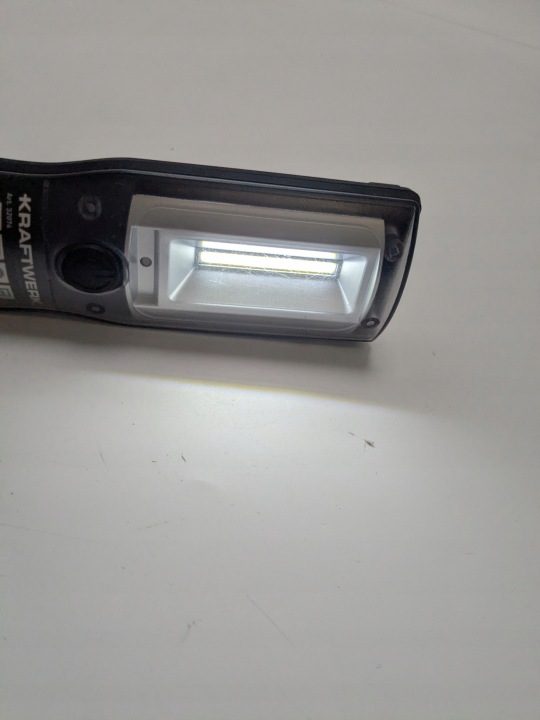Фонарик LED KRAFTWERK Li-Ion 3.7V /2000 мАч 3W COB LED, фото 3