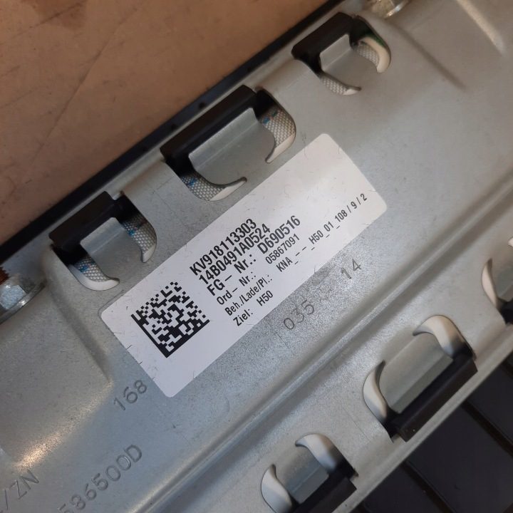 Коленная подушка безопасности пассажира BMW OE 9181133, фото 5