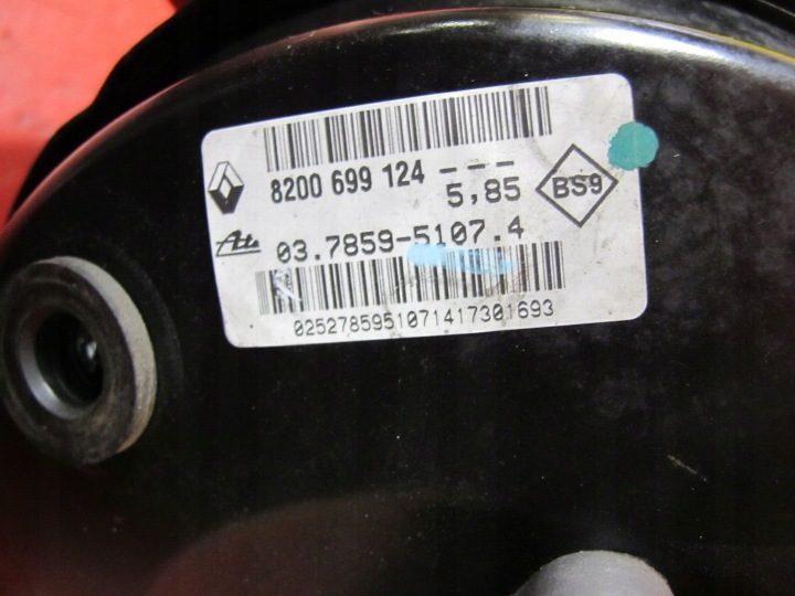 RENAULT VEL SATIS ВАКУУМНЫЙ УСИЛИТЕЛЬ ГЛАВНЫЙ ТОРМОЗНОЙ ЦИЛИНДР 8200699124, фото 7