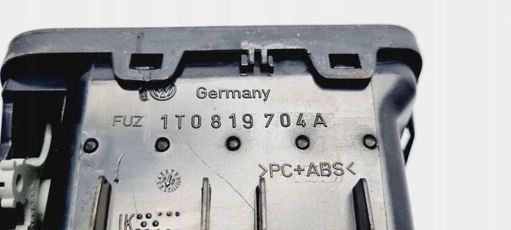 Решетка воздухозаборника торпедо VW TOURAN (1T1, 1T2) 1T0819704A, фото 4