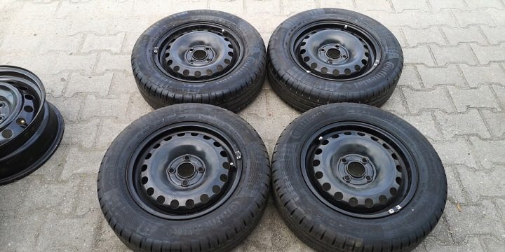 КОЛЕСА ЛЕТО VW UP SKODA CITIGO SEAT MII 5x14 ET35 1S0601027G + 175/65/14 7 мм, фото 1