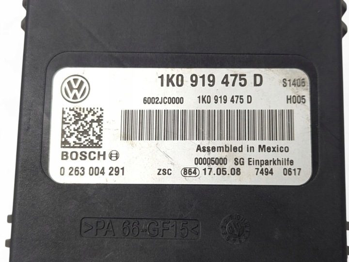 Блок управления датчиков парковки Volkswagen Eos 2008 1K0919475D, фото 6