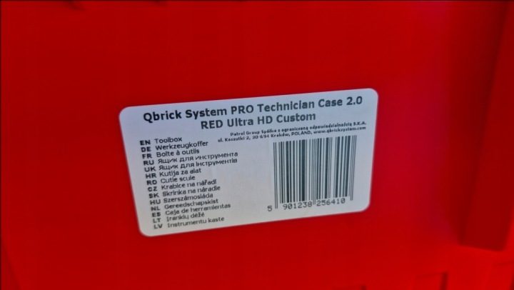 Modułowa блок инструментальный Qbrick PRO Technician Case, фото 13