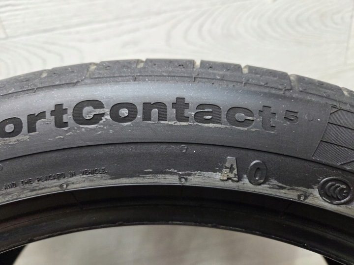 Шина летняя Continental ContiSportContact 5 245/40R18 93 Y защита диска AO - Audi, фото 5