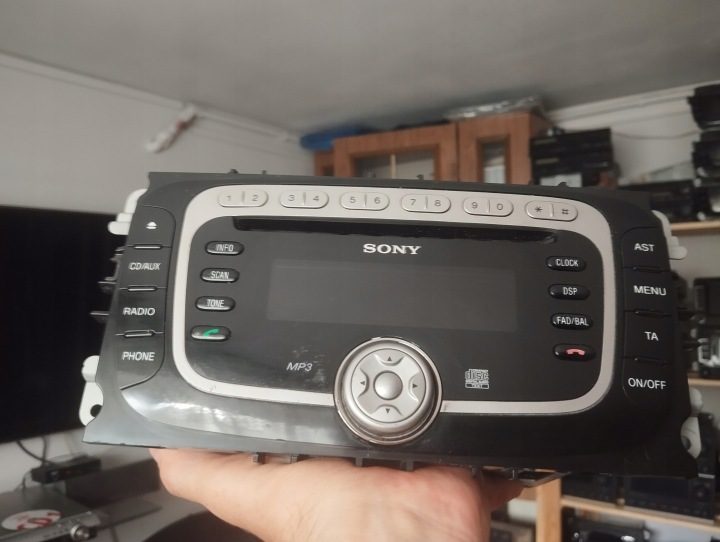 МАГНИТОЛА CD FORD SONY FOCUS MK2 C-MAX 7M5T-18C939-JD, фото 6