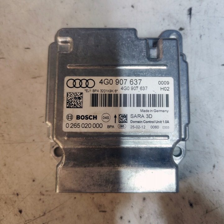 Audi A6 C7 модуль датчик ускорения 4G0907637 0265020000, фото 1