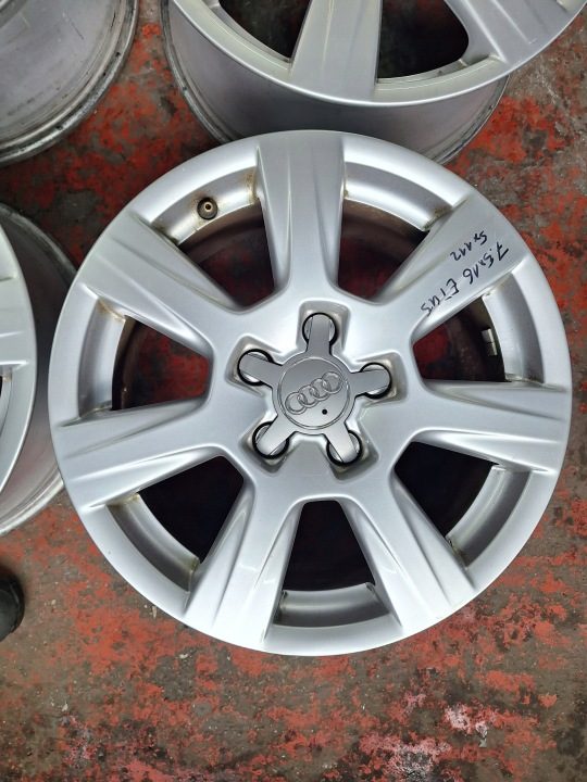 4× Литой диск Audi OE S2 8B S6 C4 Q2 GA Q3 8U 7.0" x 16" 5x112 ET 45, фото 2
