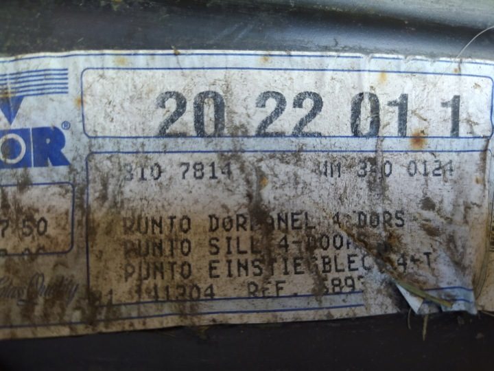 Накладка порога левый - Fiat Punto I, фото 13
