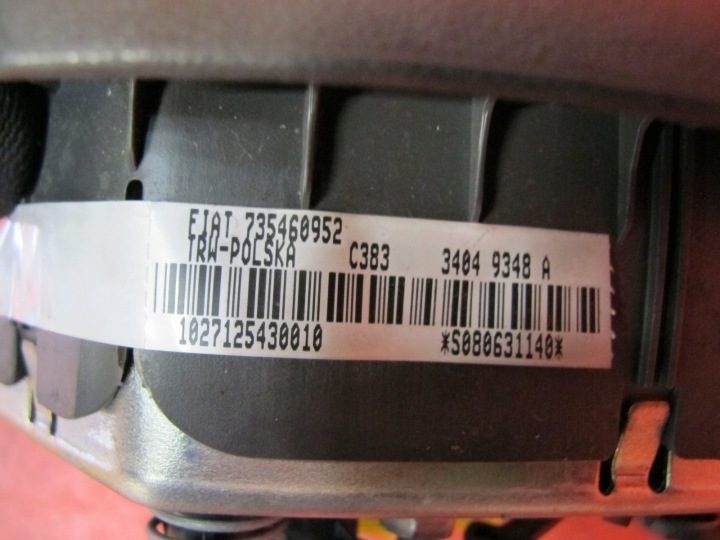 FIAT PANDA 2 II 169 ПОДУШКА БЕЗОПАСНОСТИ ВОДИТЕЛЯ 735460952, фото 4