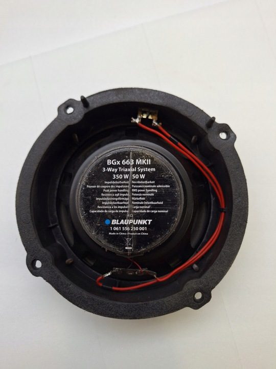 Blaupunkt ICx 663 Динамики автомобильные 165 мм / 16,5 см 2 drożne + maskownice, фото 2