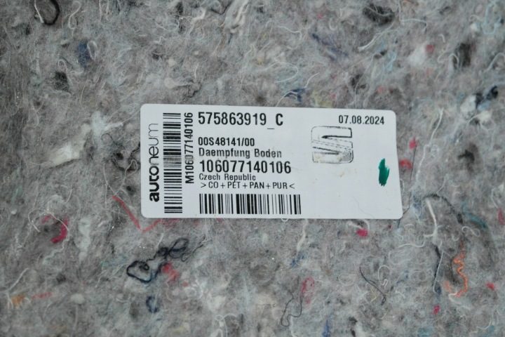 SEAT ATECA ШУМОИЗОЛЯЦИЯ FILC ПОД КОВЕР САЛОНА 575863919C, фото 2