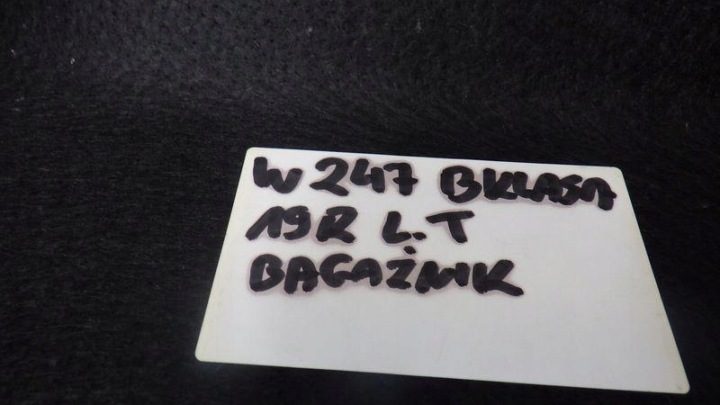 ОБШИВКА БАГАЖНИКА ЛЕВАЯ ЗАДНЯЯ MERCEDES W247 A2476903301, фото 9