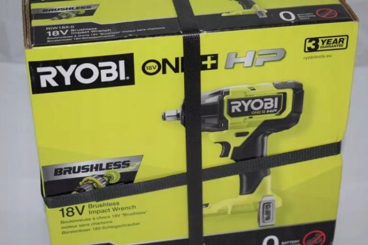 Ударный гайковерт аккумуляторный Ryobi One+ RIW18X-0 18, фото 2