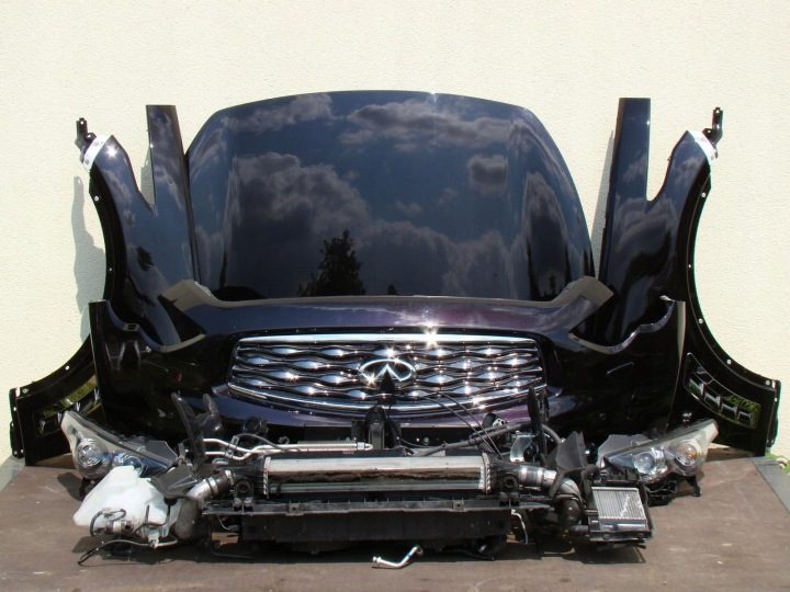 Infiniti FX QX70 капот двигателя, фото 2