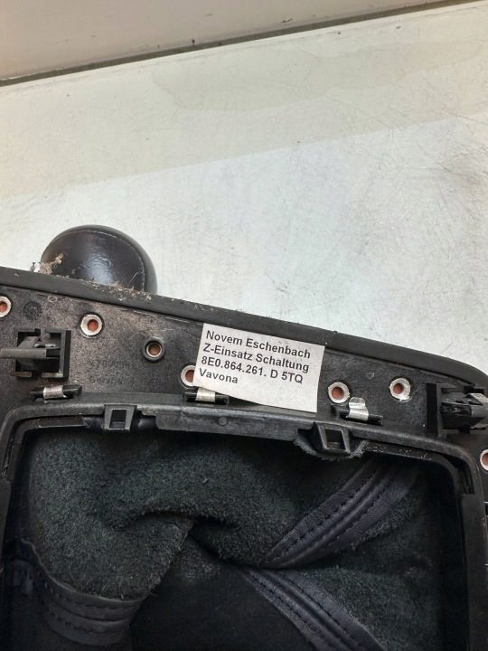 Audi A4 S4 B6 8E 8H 2.0 Бензин Ручка КПП Чехол Кожа 8E0864261D, фото 4