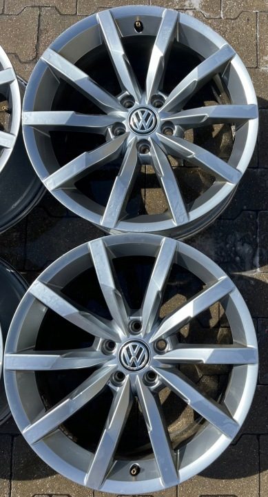 4× Литой диск Volkswagen OE B8 8.0" x 18" 5x112, фото 2