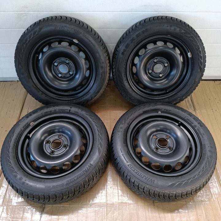 КОЛЕСА ЗИМНИЕ 4.5J 14" ET35 4x100 PEUGEOT 107 108 CITROEN C1 AYGO 165/65/R14, фото 1
