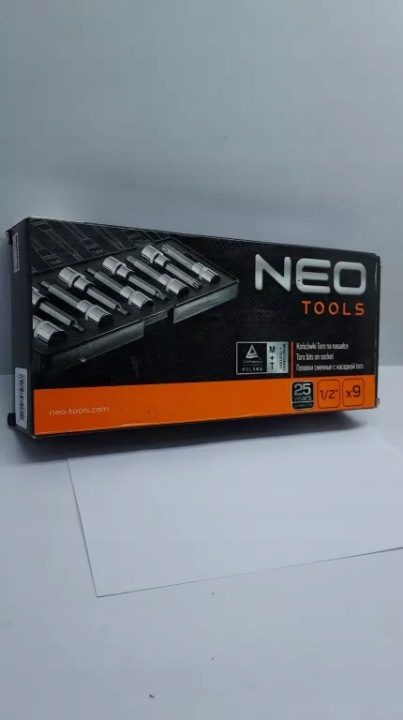 NEO TOOLS торцевые головки 82 шт. 1/4, 1/2 CR-V комплект инструментов кейс, фото 6