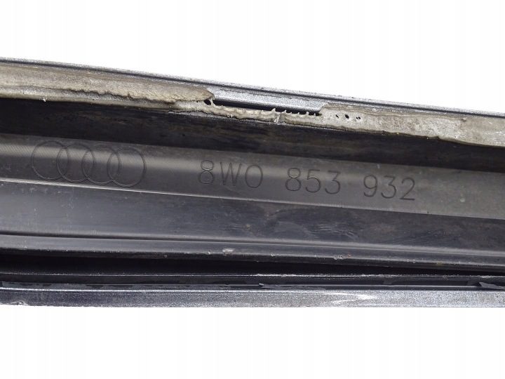 НАКЛАДКА ПОРОГА NADKŁADKA ПОРОГА ПРАВАЯ AUDI A4 B9 8W S-LINE LZ7S 8W0853932, фото 14