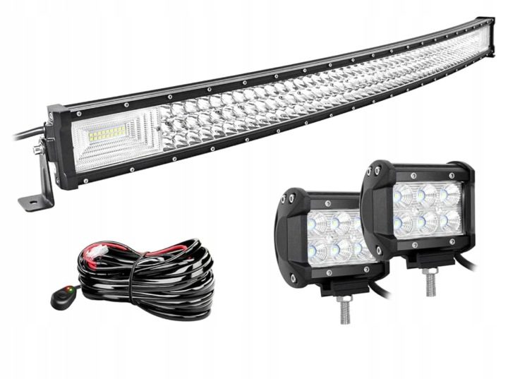 Willpower Фара рабочая LED 42" 107 см 540 Вт wygięty + 2 LED, фото 1