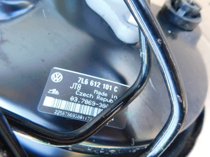 Вакуумный усилитель Главный тормозной цилиндр VW Touareg 7L 7L6612101C Бачок Шланги ATE OEM, фото 3