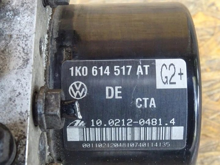 VW GOLF VI GTI 2.0 TSI 08-12 НАСОС ABS ESP 1K0907379AJ 1K0614517AT, фото 4