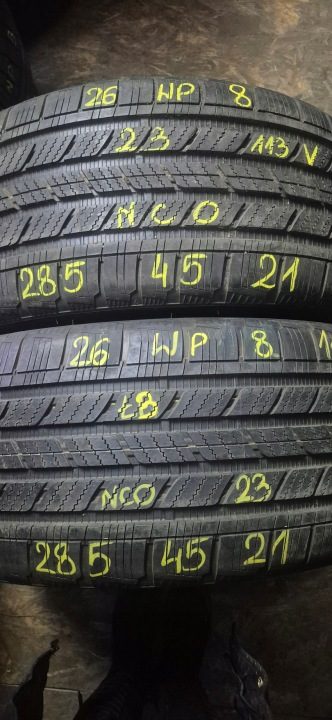 2× Bridgestone Alenza Sport a/s 285/45 r21, фото 1