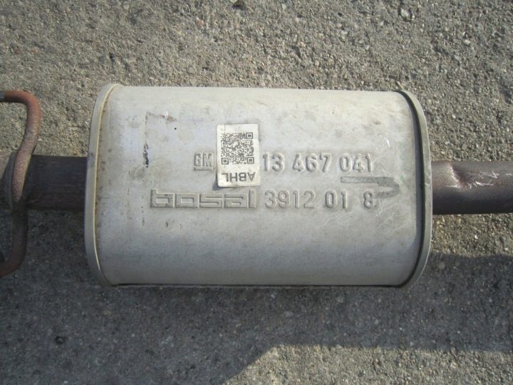 OPEL CORSA E 1.4 ГЛУШИТЕЛЬ В СБОРЕ ВЫХЛОП 13263395, фото 4